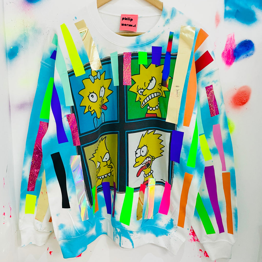 Dyed Simpson’s Off-Cuts Sweatshirt