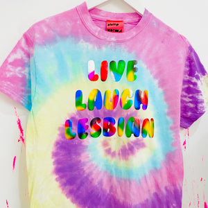 LIVE LAUGH LESBIAN T-Shirt