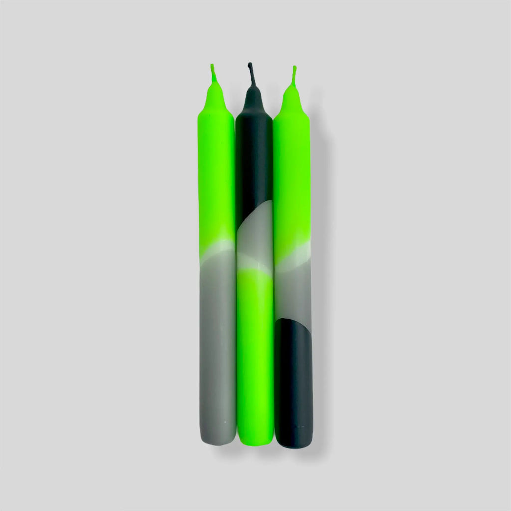 Dip Dye Neon Candles - Racing Kawa