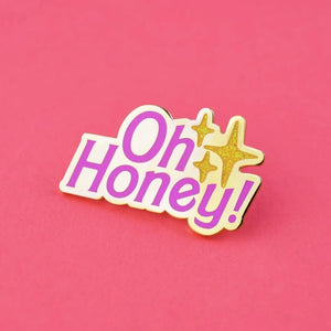 Oh Honey! Enamel Pin