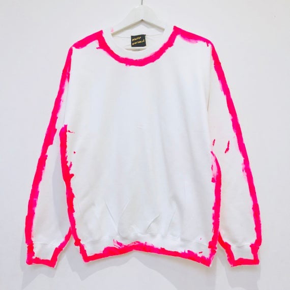 Neon Pink Outline Sweatshirt