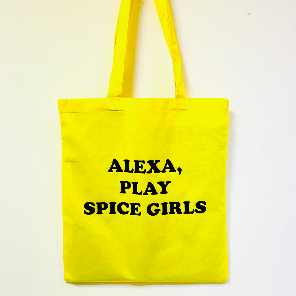 Alexa, Play Spice Girls Tote Bag