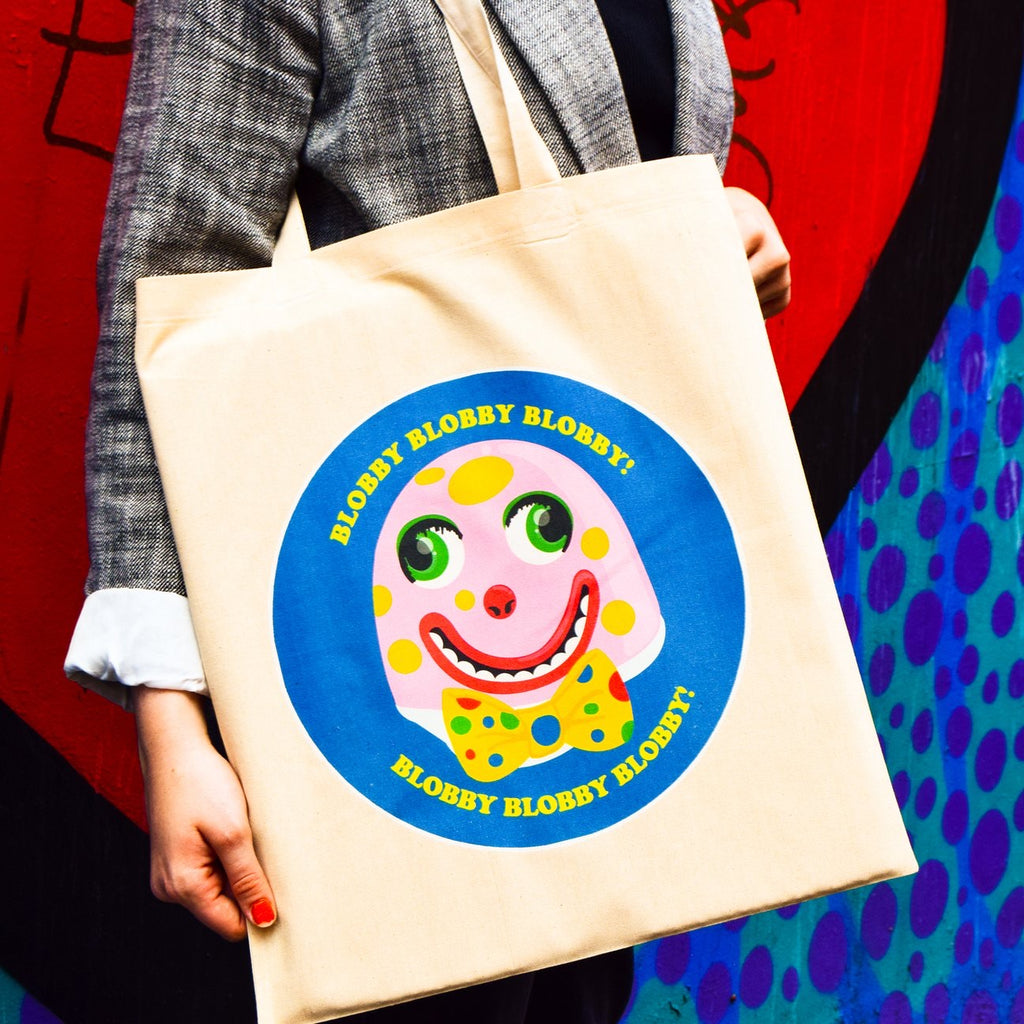 BLOBBY BLOBBY BLOBBY Tote Bag