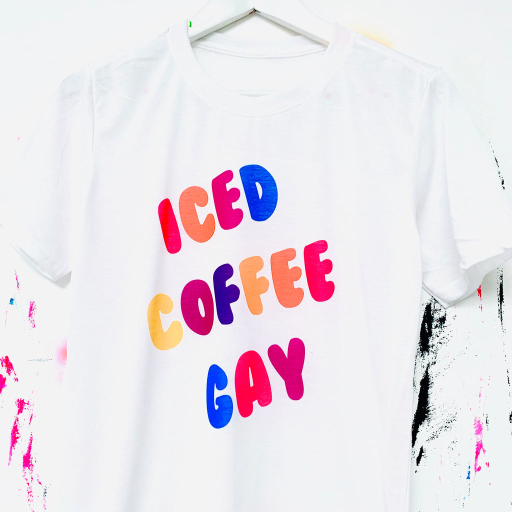 ICED COFFEE GAY T-Shirt