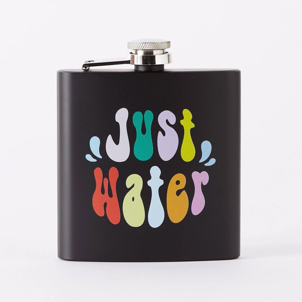 JUST WATER Hip Flask