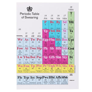 Period Table Of Swearing Notebook A5