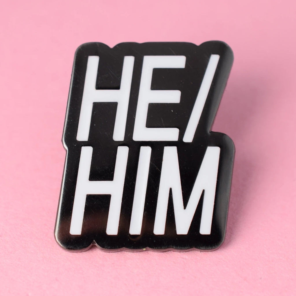 HE/HIM Enamel Pin