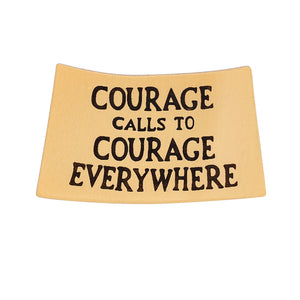 Courage Calls Brooch - Tatty Devine