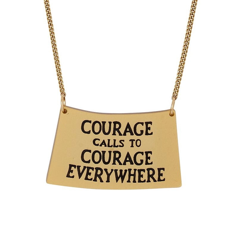 SALE - Courage Calls Necklace - Tatty Devine