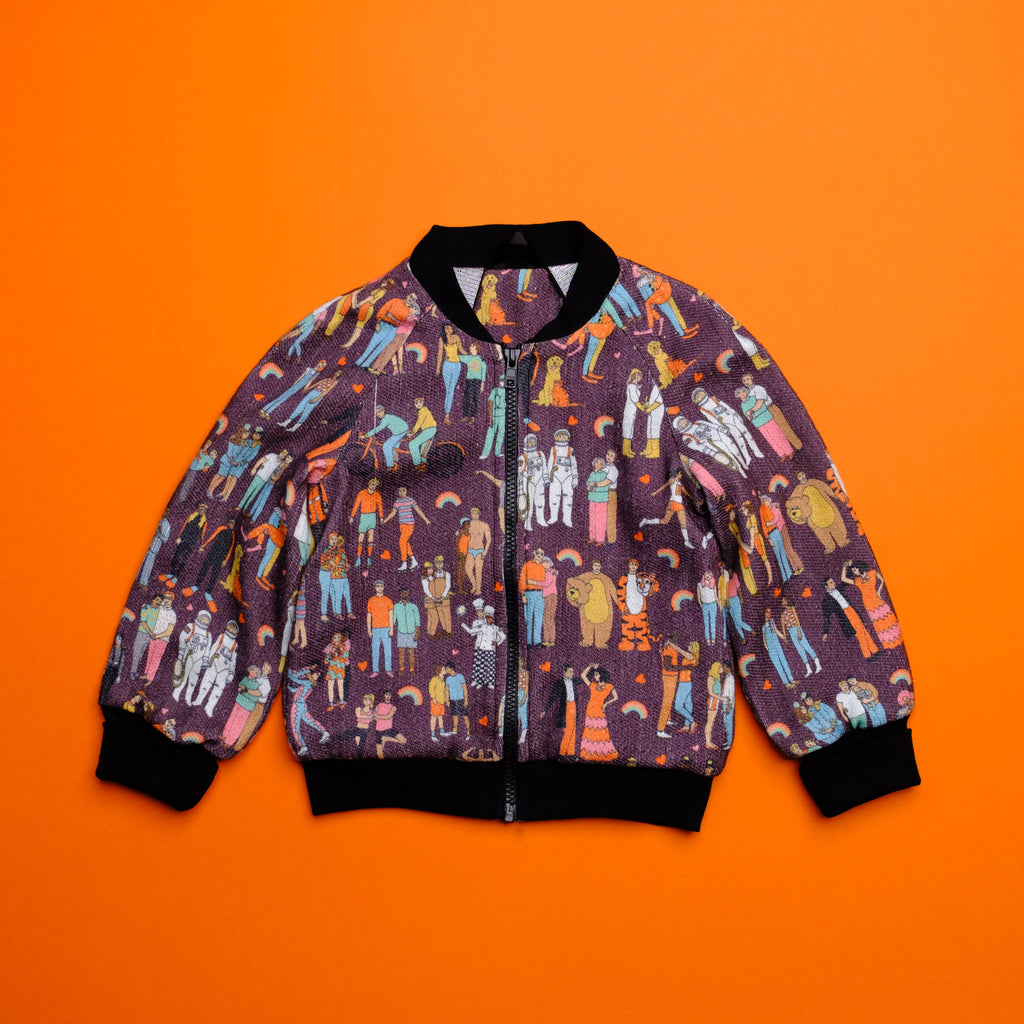 SALE - PRIDE PEOPLE Kids Bomber Jacket