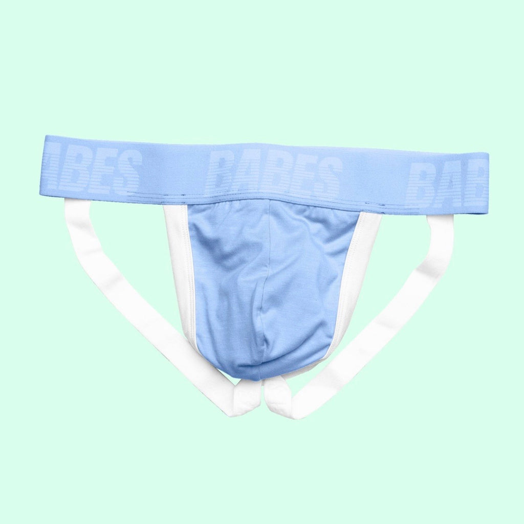 Blue BABES Jock Strap