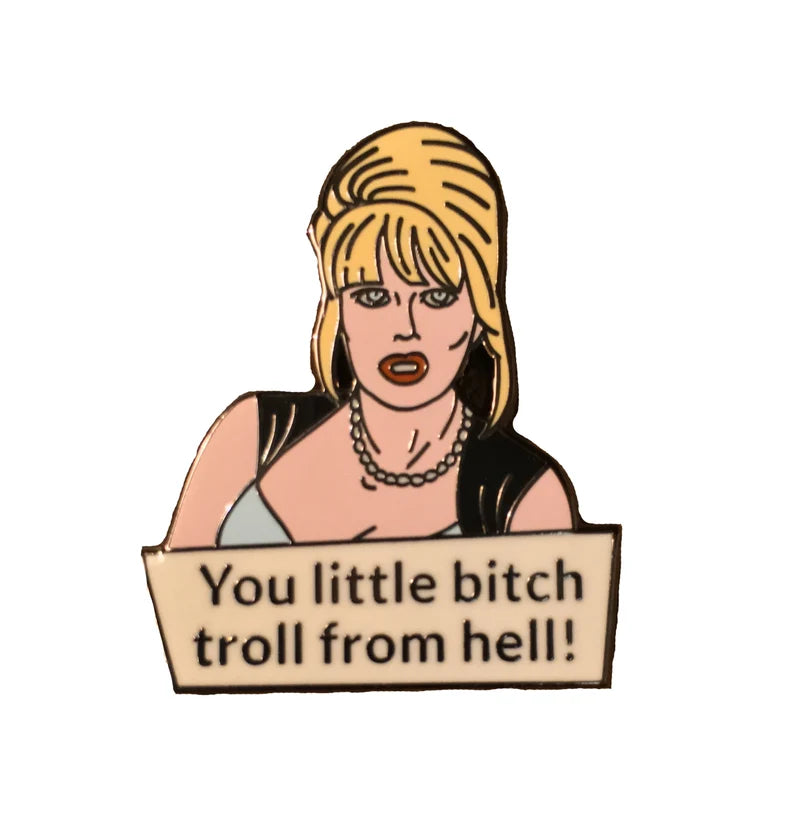 Patsy Enamel Pin