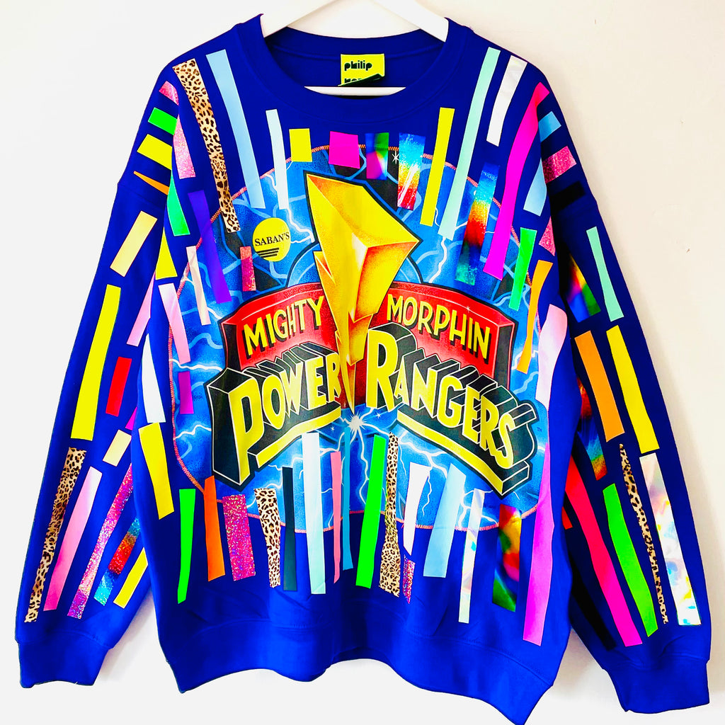 One Off Power Rangers Off-cuts Sweatshirt - XL