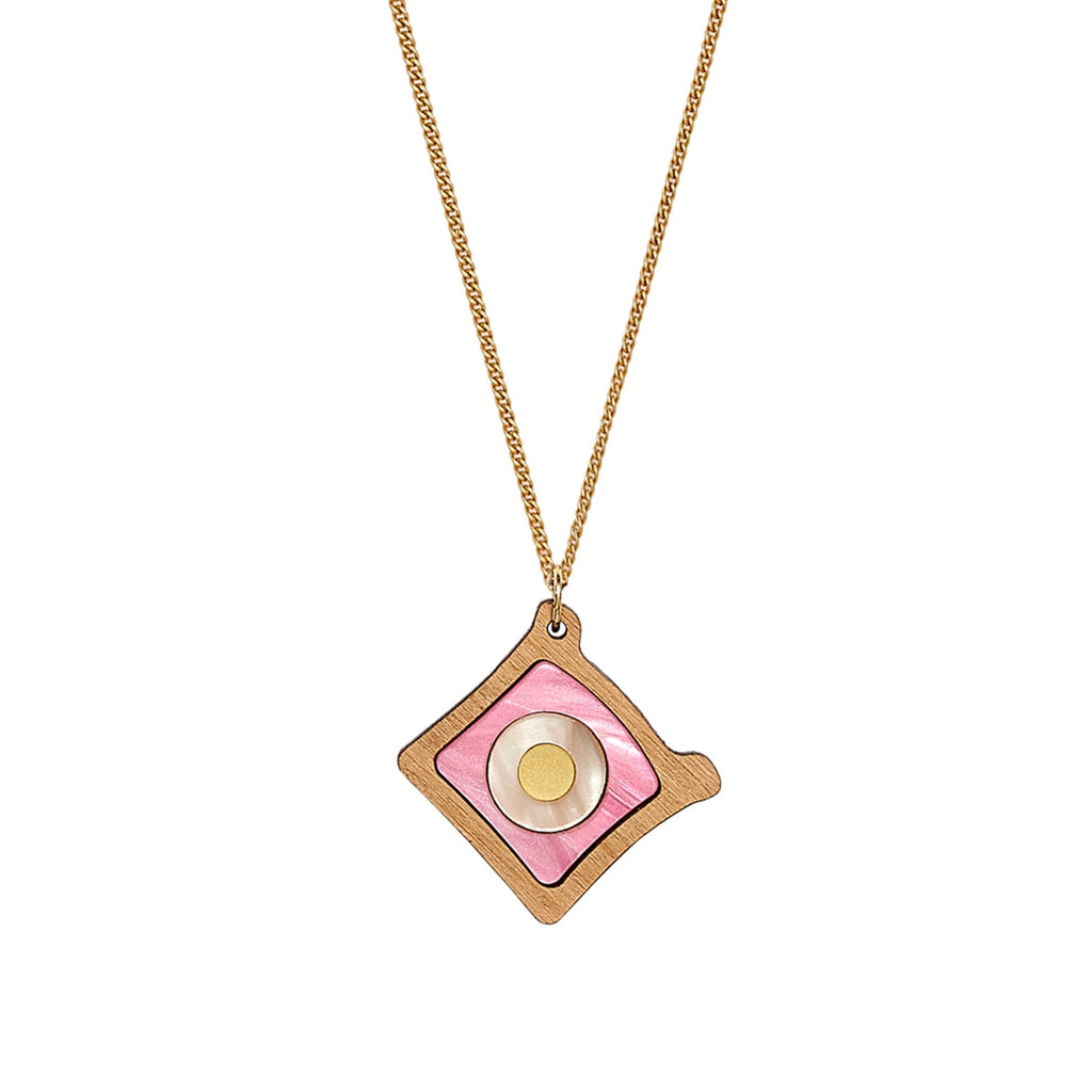 SALE - Pork Pie Necklace - Tatty Devine