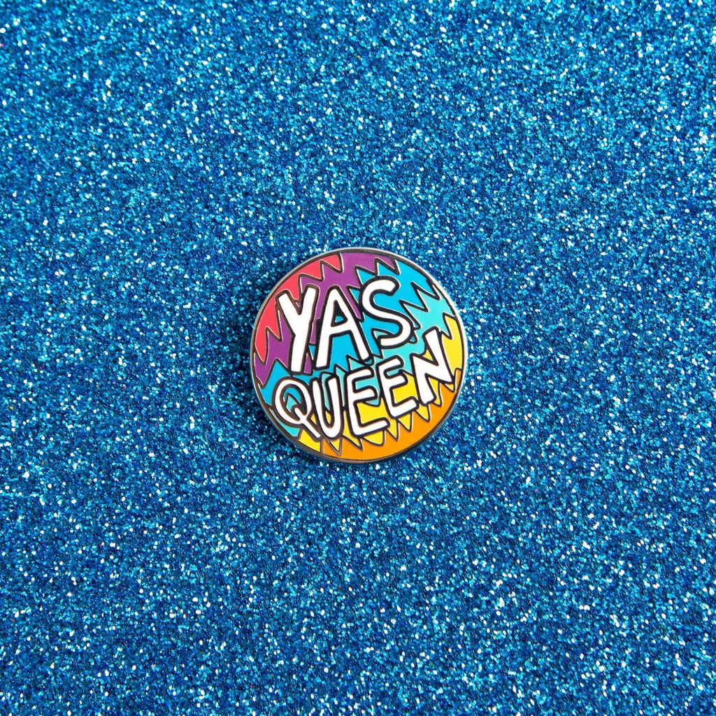 YAS QUEEN enamel pin