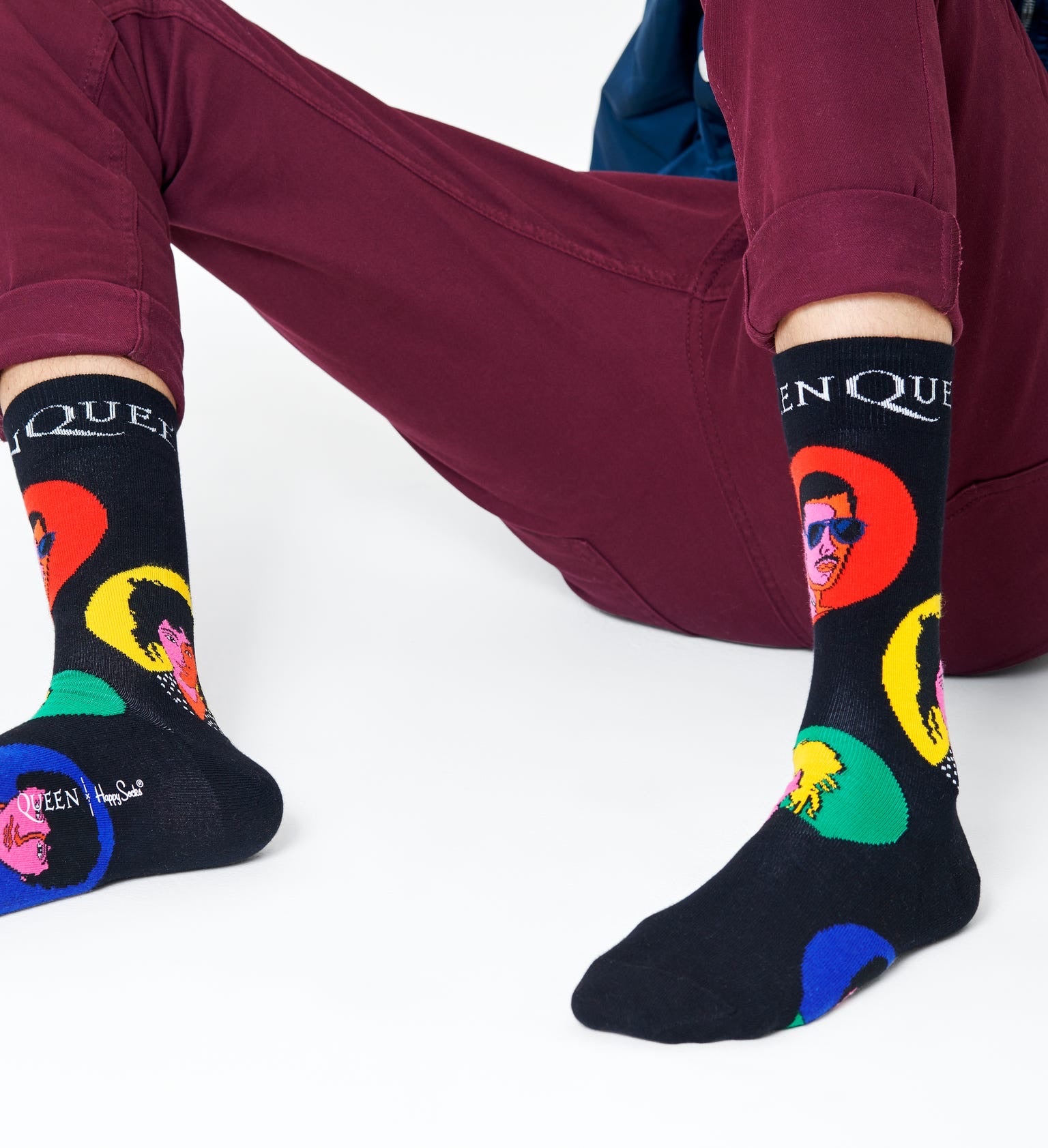 SALE - QUEEN X HAPPY SOCKS