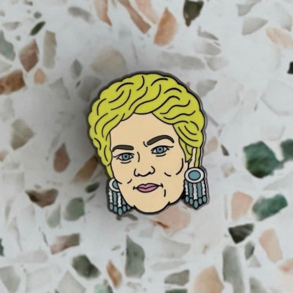 PAT BUTCHER ENAMEL PIN