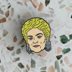 PAT BUTCHER ENAMEL PIN