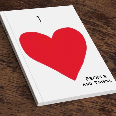 David Shrigley I Love People A5 Notebook