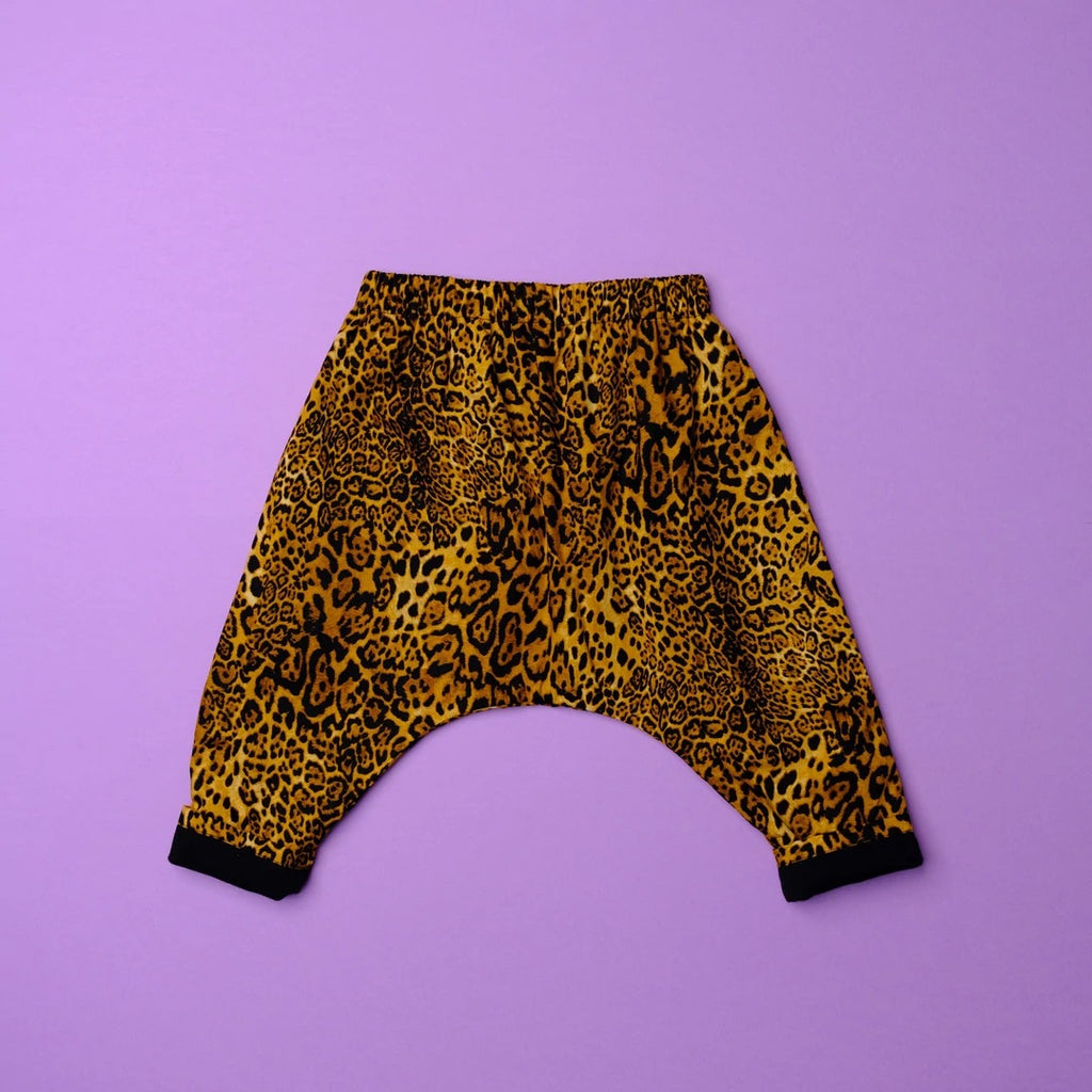 SALE - Kids Jungle Rave Pant - Leopard