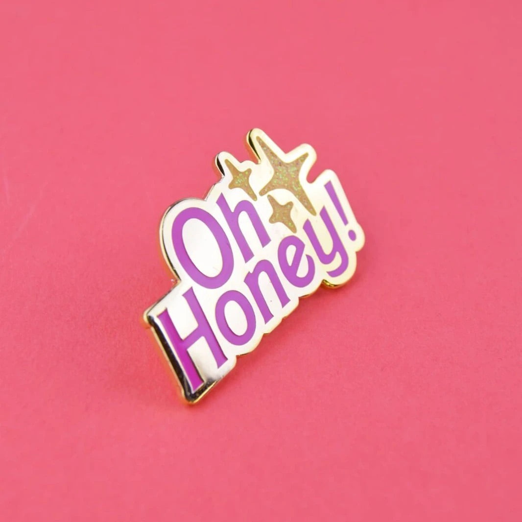 Oh Honey! Enamel Pin