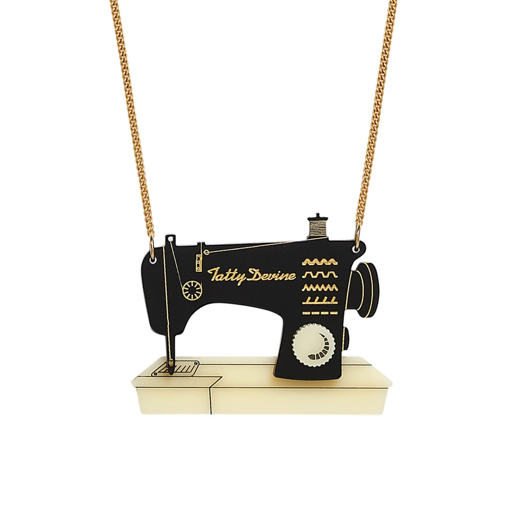 Sewing Machine Necklace