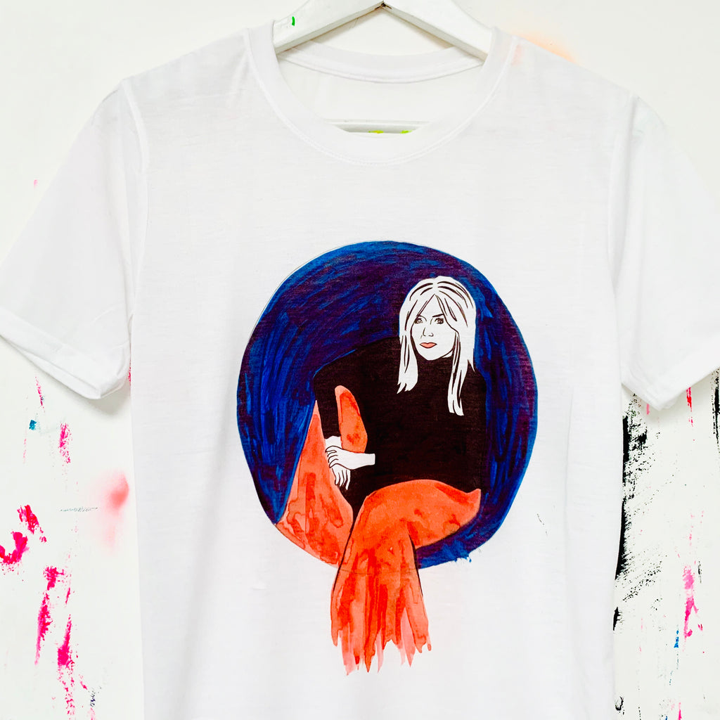 Michelle Collins T-Shirt by Donald Urquhart