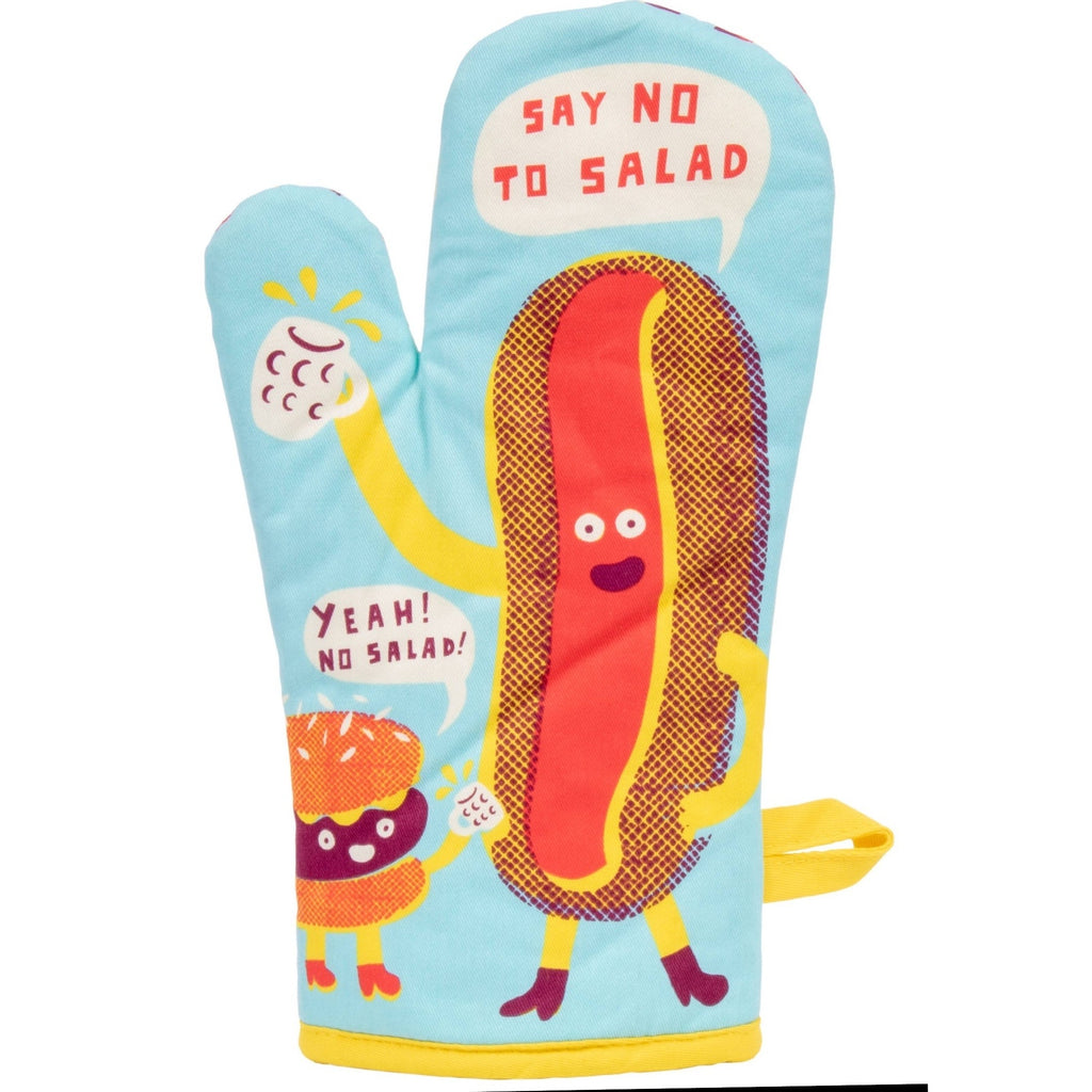 Say No To Salad Oven Mitt