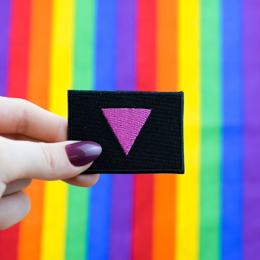 Pink Triangle Patch