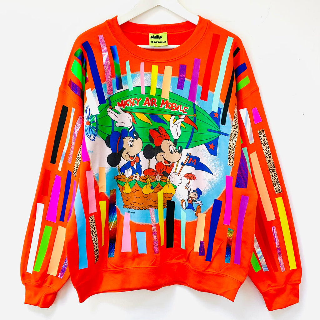 One Off Disney Off-Cut Sweatshirt