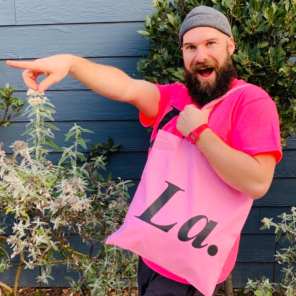 La. Tote Bag - Pink