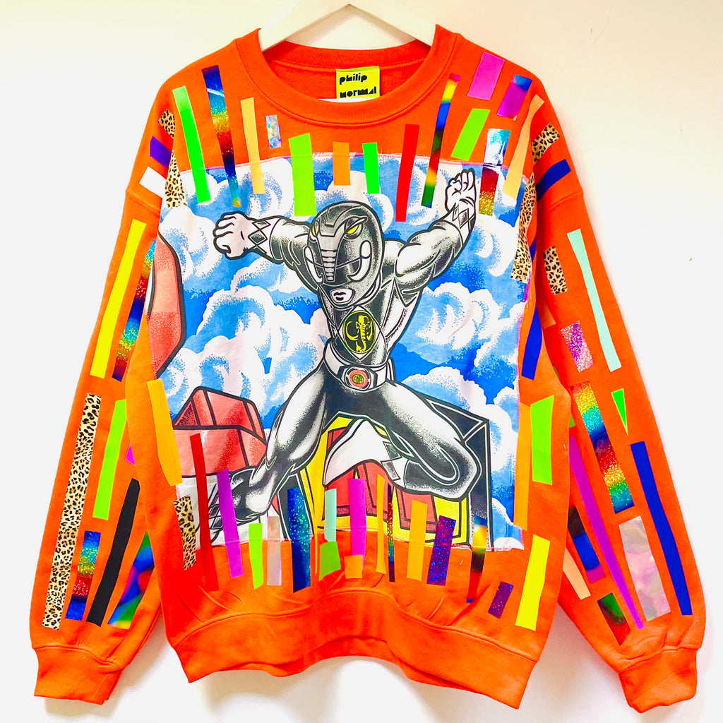 One Off Power Rangers Off-Cuts Sweatshirt